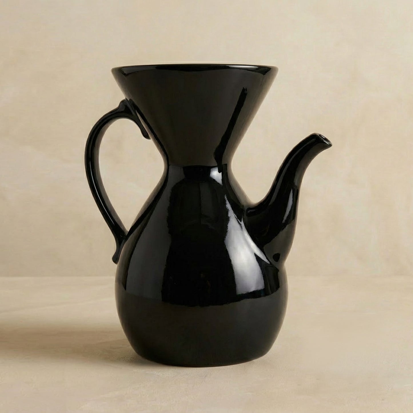 Victorian Pour Over Coffee Maker - Black