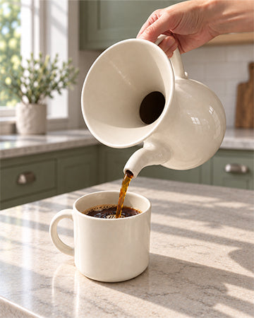 Enhanced Pour — White