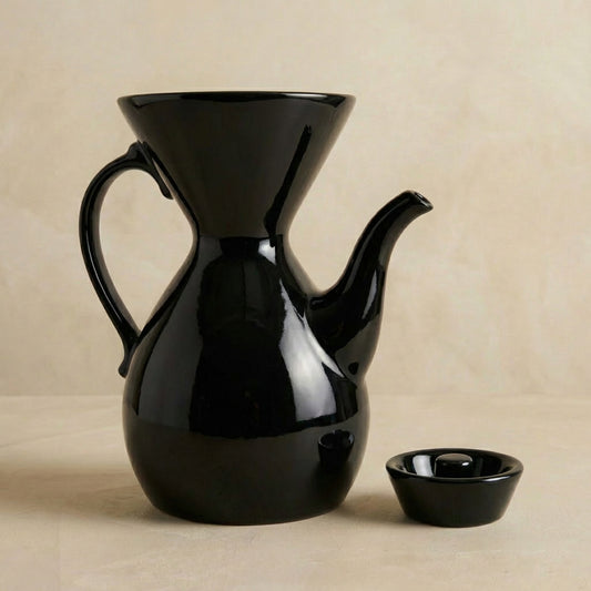 Victorian Pour Over Coffee Maker - Black